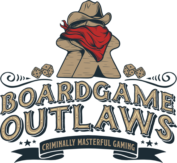 board game outlaws logo